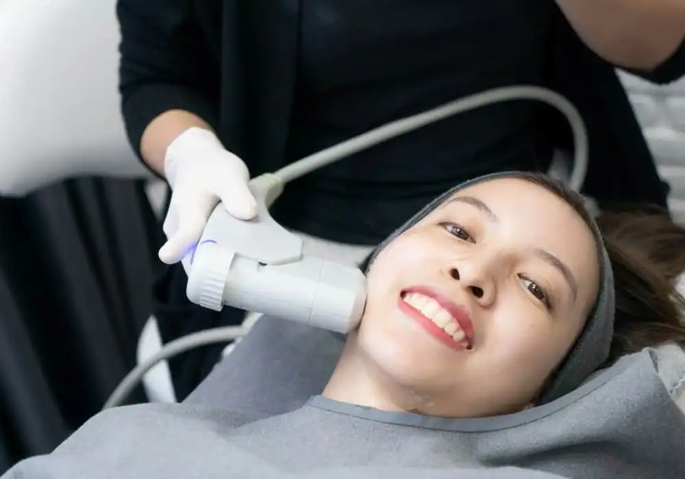 HIFU treatment Bracknell in progress