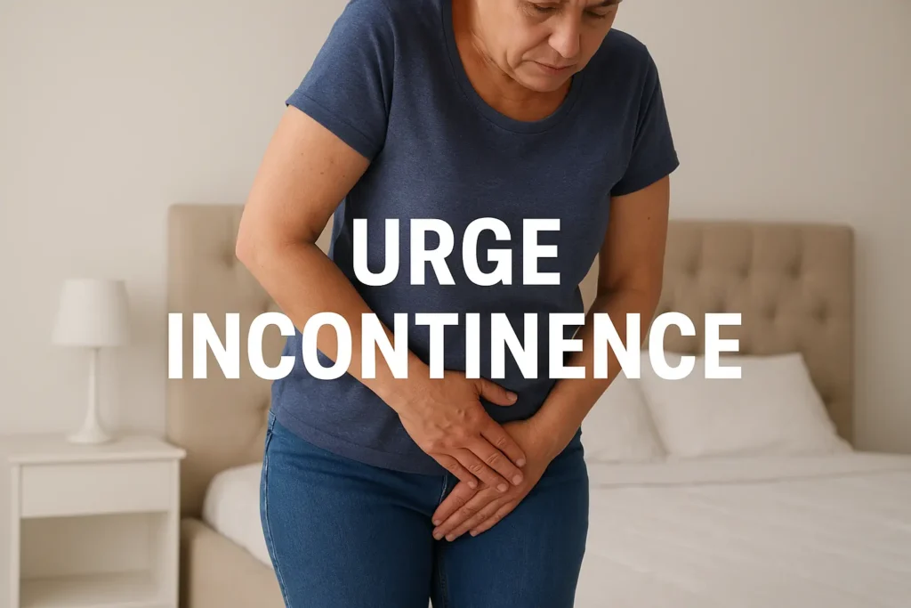 how to manage urge incontinence Bracknell symptoms