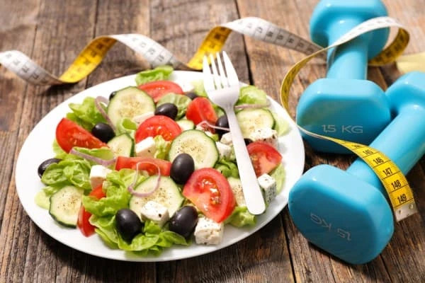 Example of good diet and exercise Bracknell