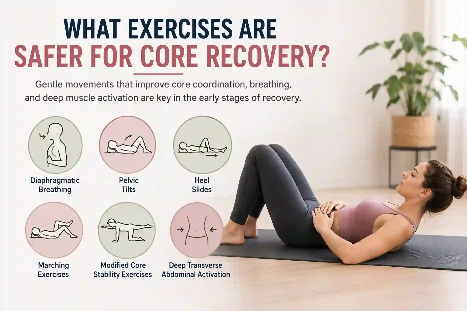 What Exercises Are Safer for Core Recovery Bracknell