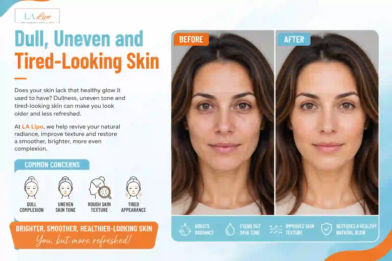 Sign #5: Dull, Uneven and Tired-Looking Skin Bracknell