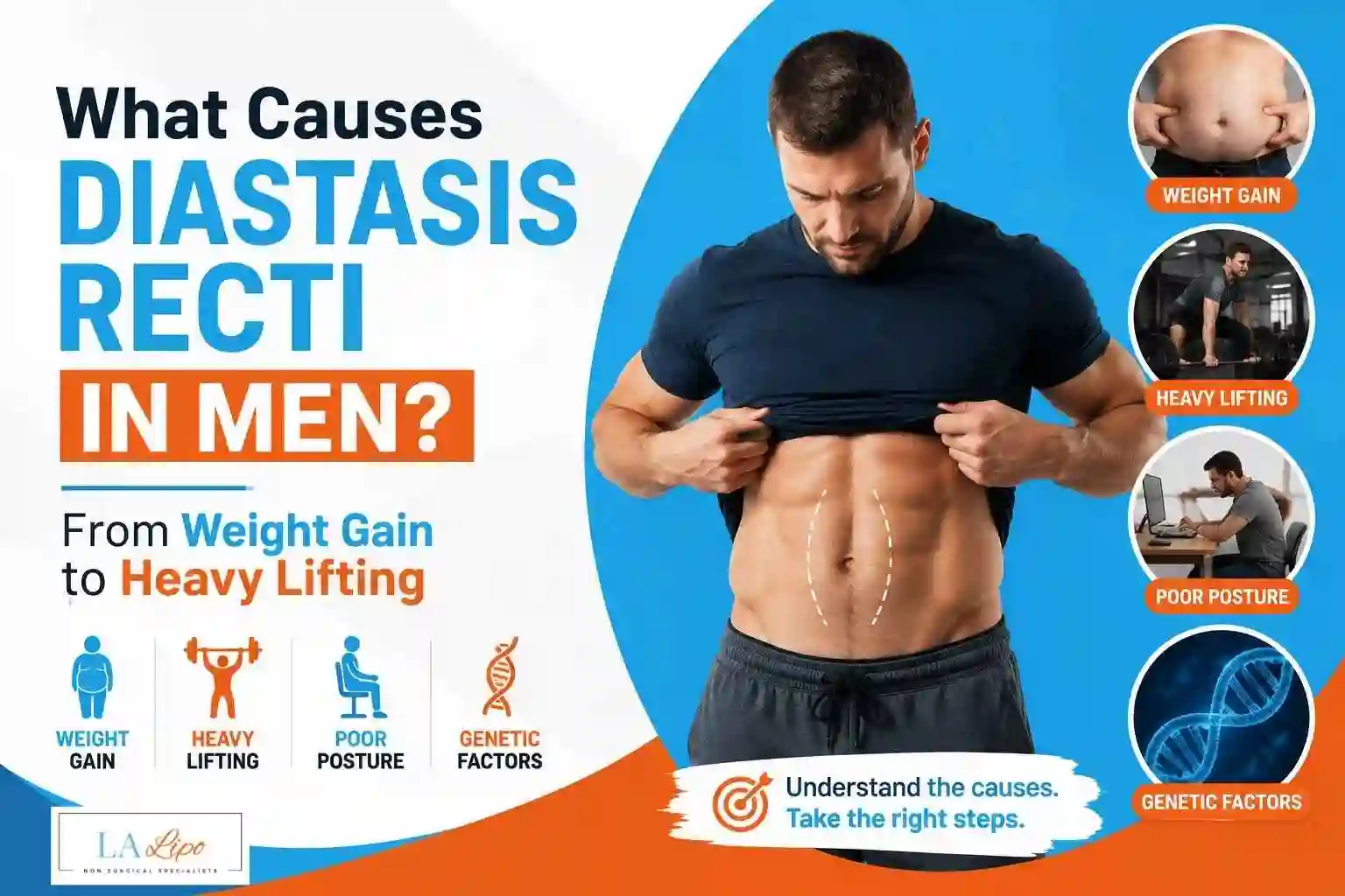 What Causes Diastasis Recti in Men? From Weight Gain to Heavy Lifting Bracknell